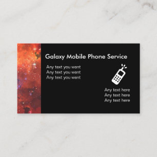 Zakelijke Kaarten voor Mobiele Telefoon Diensten Visitekaartje
