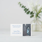  ZAKELIJKE KAARTEN/ "WANNEER ÉÉN DEUR OPENGAAT" VISITEKAARTJE (Staand voorkant)