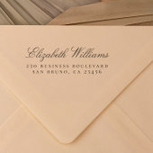 Zakelijke Kantoor | Aangepaste naam Retouradres Rubberstempel