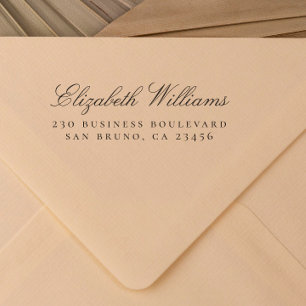 Zakelijke Kantoor   Aangepaste naam Retouradres Zelfinktende Stempel