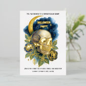 Zakelijke Kantoor Community Halloween Creepy Party Folie Uitnodiging (Staand Voorkant)