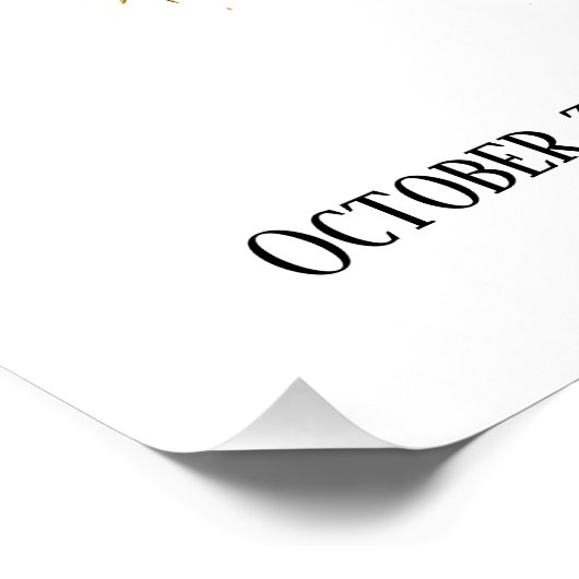 Zakelijke Kantoor Community Halloween Creepy Party Perfect Poster (Hoek)