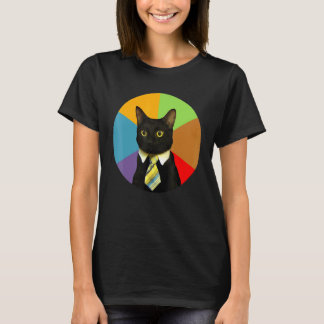 Zakelijke kat kitten dragen stropdas kind t-shirt 