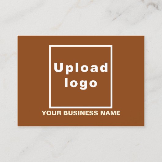 Zakelijke kerst bruin korting Kaart (Achterkant)