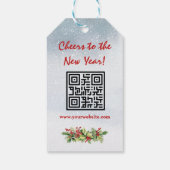 Zakelijke Kerst Cadeaulabel (Achterkant)