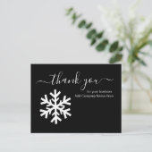 Zakelijke Kerst Dankbetuigingen Briefkaart (Staand voorkant)