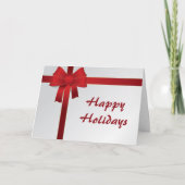 Zakelijke kerst Kaart (Voorkant)