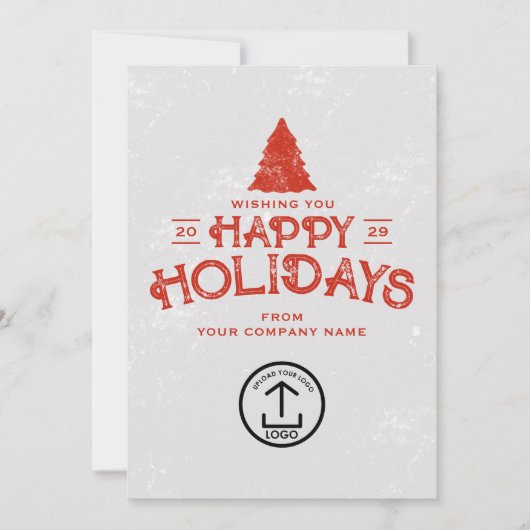 Zakelijke Kerst Kaart Klanten Klantmedewerkers (Voorkant)