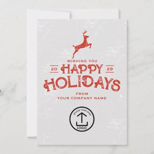 Zakelijke Kerst Kaart Klanten Klantmedewerkers (Voorkant)