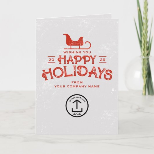 Zakelijke Kerst Kaart Klanten Klantmedewerkers (Voorkant)