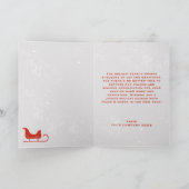 Zakelijke Kerst Kaart Klanten Klantmedewerkers (Binnen)