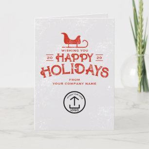 Zakelijke Kerst Kaart Klanten Klantmedewerkers