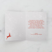 Zakelijke Kerst Kaart Klanten Klantmedewerkers (Binnen)