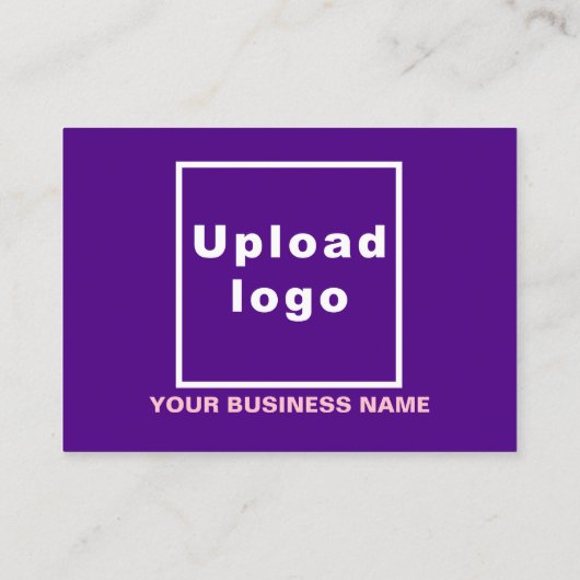 Zakelijke kerst Paarse korting Kaart (Achterkant)