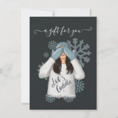 Zakelijke kerstcadeaubon (Voorkant)