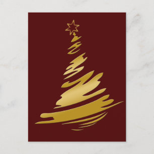 Zakelijke kerstgroet ansichtkaarten feestdagenkaart