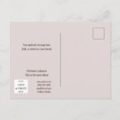 Zakelijke kerstgroeten met warme winterwensen feestdagenkaart (Achterkant)