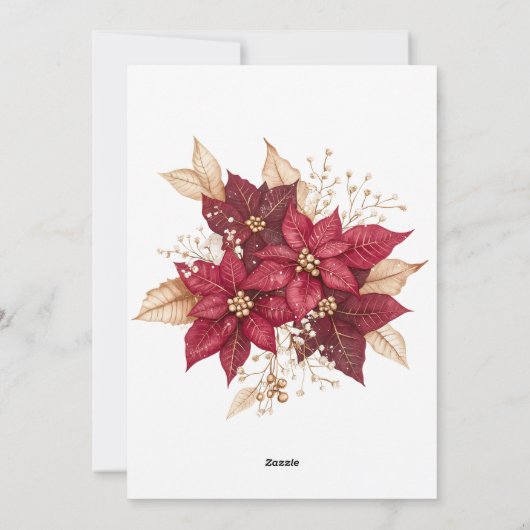 Zakelijke kerstkaart (Achterkant)