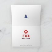 Zakelijke kerstkaart bedrijf aangepast feestdagen kaart (Binnen)