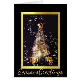 Zakelijke kerstKaart met kerstmis