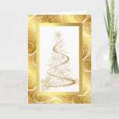 Zakelijke kerstKaart met kerstmis Feestdagen Kaart (Voorkant)