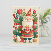 Zakelijke kerstkaart voor bedrijven (Staand voorkant)