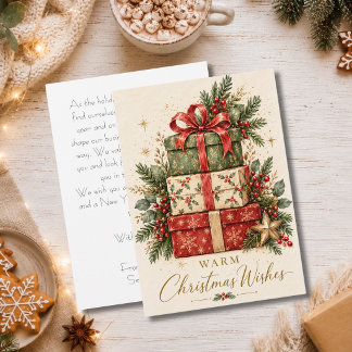 Zakelijke kerstkaart voor bedrijven