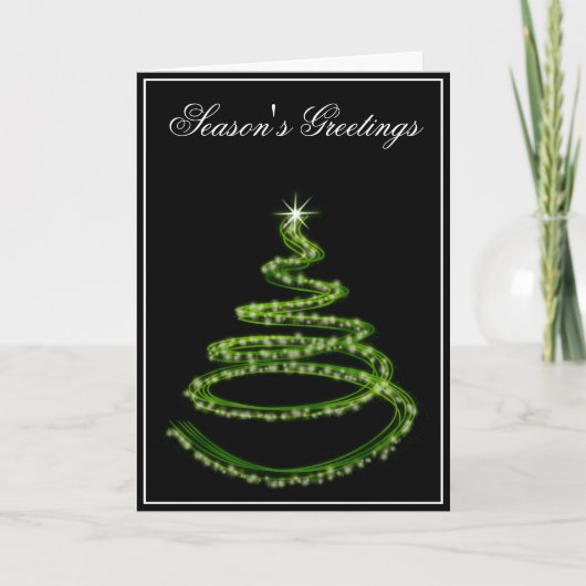 Zakelijke kerstkaarten feestdagen kaart (Voorkant)