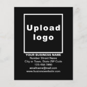 Zakelijke kerstverkoop op Black Flyer (Achterkant)