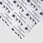 Zakelijke klant of werknemer kerstcadeauverpakking tissuepapier (Detail)