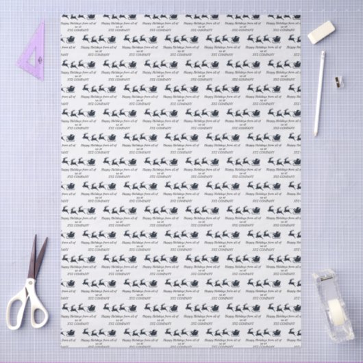 Zakelijke klant of werknemer kerstcadeauverpakking tissuepapier (Craft)