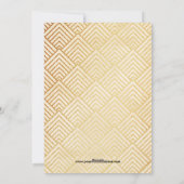 Zakelijke klanten met een groet, elegant Gold Scri Feestdagenkaart (Achterkant)