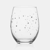 Zakelijke klanten monogram Bulkgeschenken Wijnglas Zonder Voet (Links)