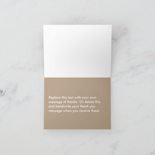 Zakelijke klasse dank u kaarten (Binnen)