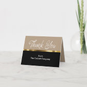 Zakelijke klasse dank u kaarten (Voorkant)