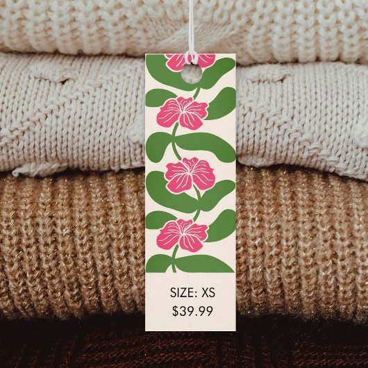 Zakelijke kleding Label Hang Label