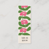 Zakelijke kleding Label Hang Label (Voorkant)