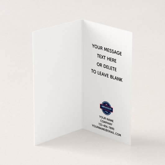 Zakelijke koffie verwijzingen blijven lopen dank u kaart (Binnen)