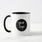 Zakelijke koffiemok met eigen logo mok (Links)