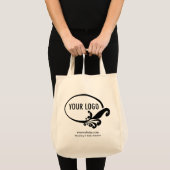 Zakelijke kruidenier Canvas tas bedrijf Logo 100% (Voorkant (product))