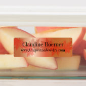 Zakelijke kunstenaar Crafter Waterdicht Rechthoeki Labels (Aangebracht)