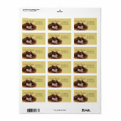 Zakelijke labels voor snoepjes (Full Sheet)