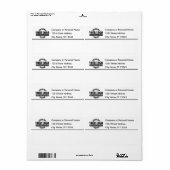 Zakelijke laserAdresetiketten Etiket (Full Sheet)