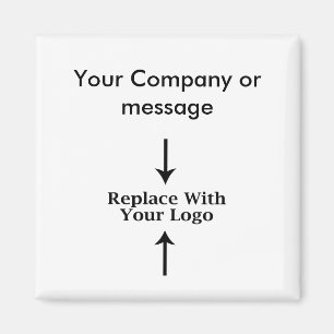 Zakelijke lege Logo-Sjabloon Magneet