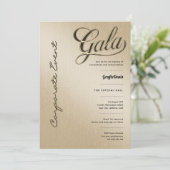 Zakelijke liefdadigheid fondsenwerving elegant kaart (Staand voorkant)