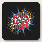 Zakelijke Logo - Aangepast bedrijf Bier Onderzetter (Voorkant)