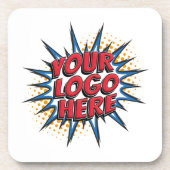 Zakelijke Logo - Aangepast bedrijf Bier Onderzetter (Voorkant)