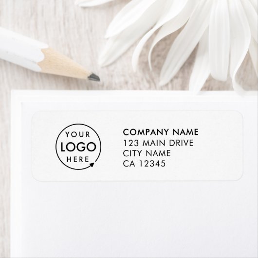 Zakelijke Logo | Aangepast bedrijfsformulier Etiket (Insitu)