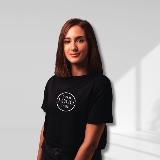 Zakelijke Logo | Aangepast personeel Vrouw T-shirt