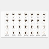 Zakelijke Logo Aangepaste Kleding Maat Ijzer Op Labels (Vel)